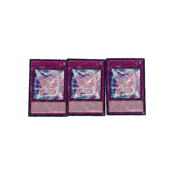 Ty-Gi-Oh! Purrelyeap!? Trap Game Card x3 - Picture 1 of 3